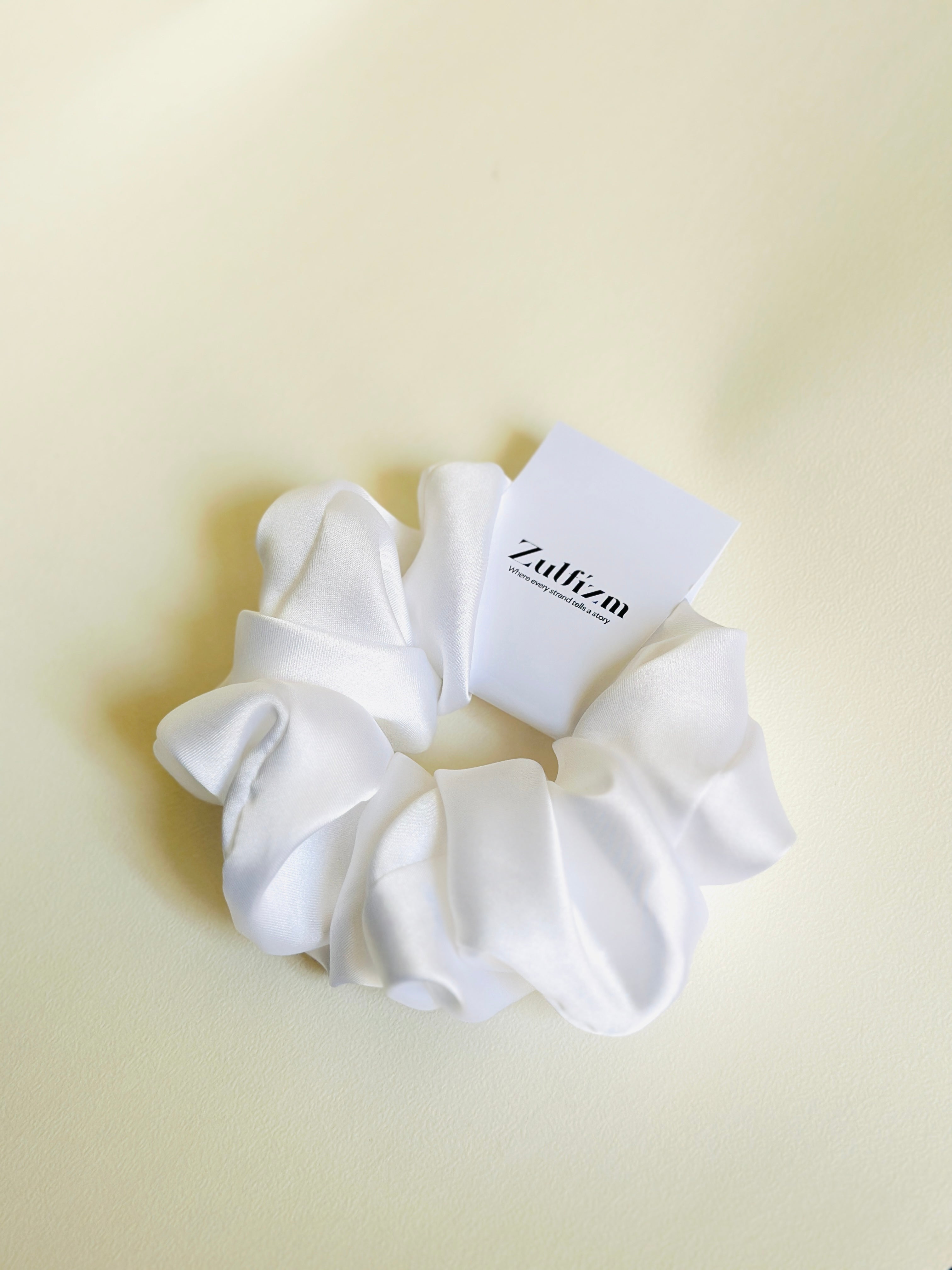 Zulfizm Premium Silk Scrunchies
