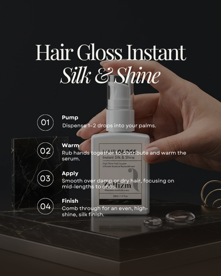 Hair Gloss & Zulfizm 50+ Ingredients Hair Oil
