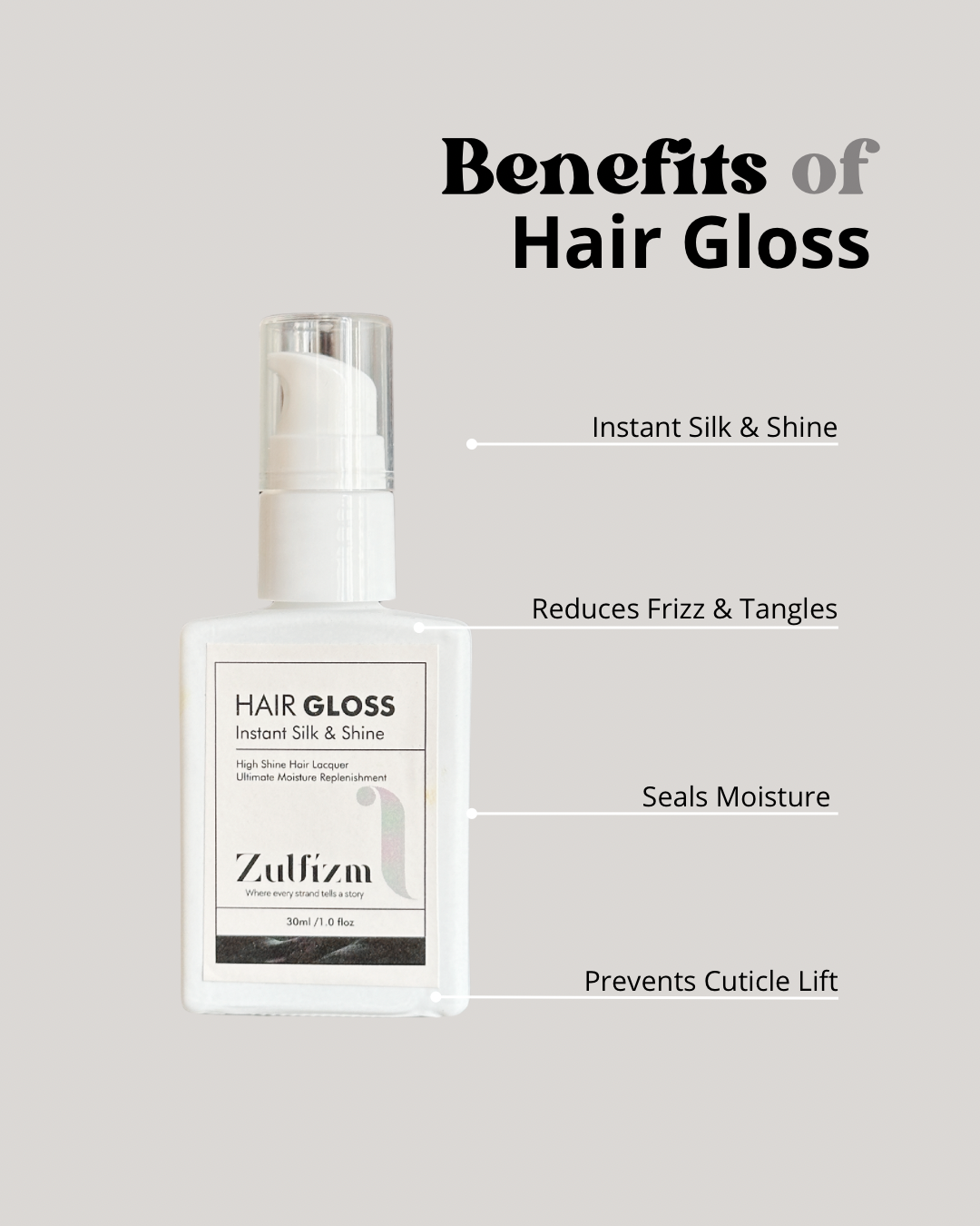 Set of Sericin Bond Repair Hair Mask & Hair Gloss