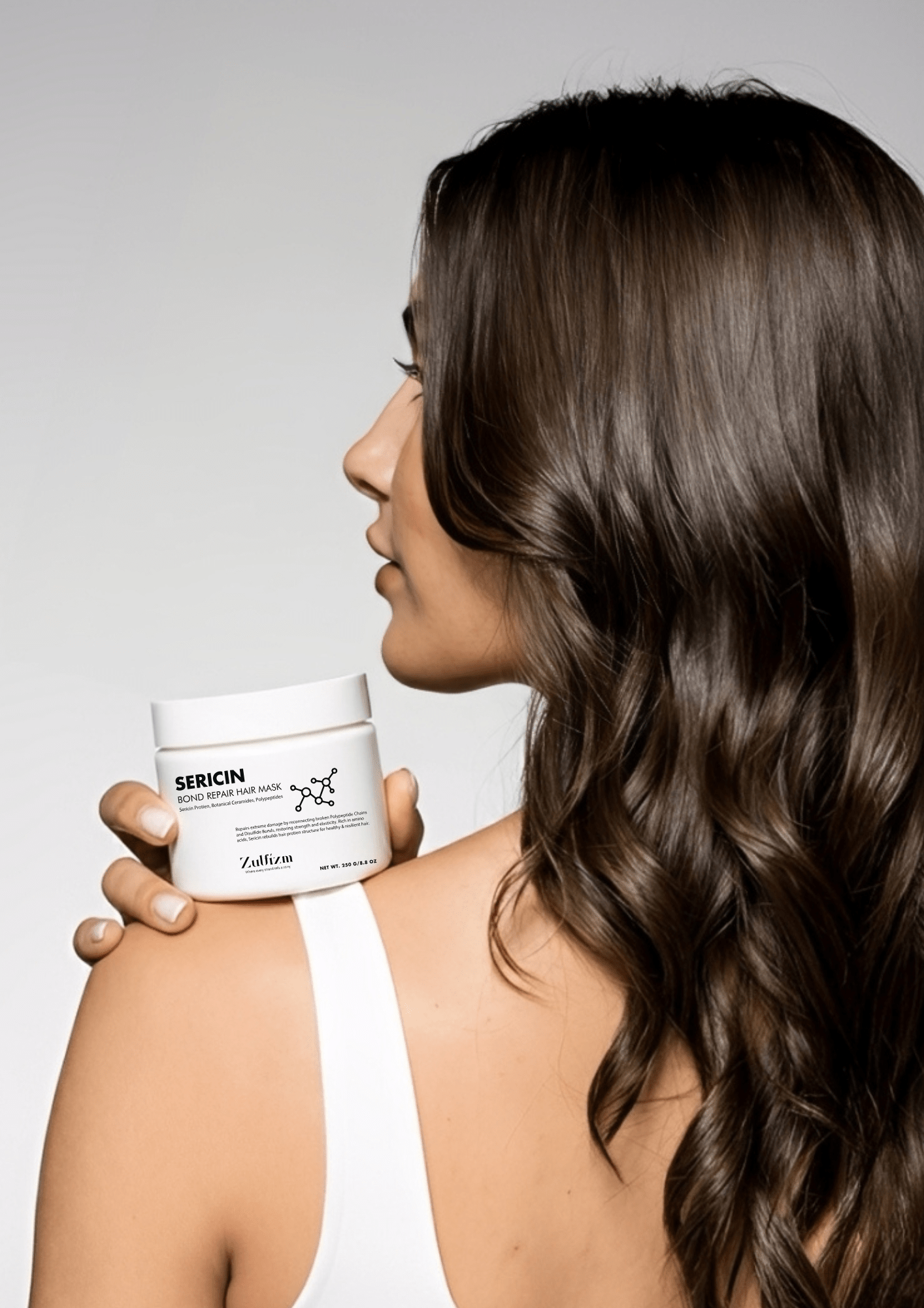 Set of Sericin Bond Repair Hair Mask & Hair Gloss - Zulfizm