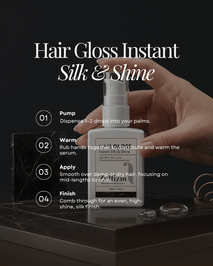 Set of Sericin Bond Repair Hair Mask & Hair Gloss - Zulfizm